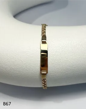 Bracelet B67 in gold