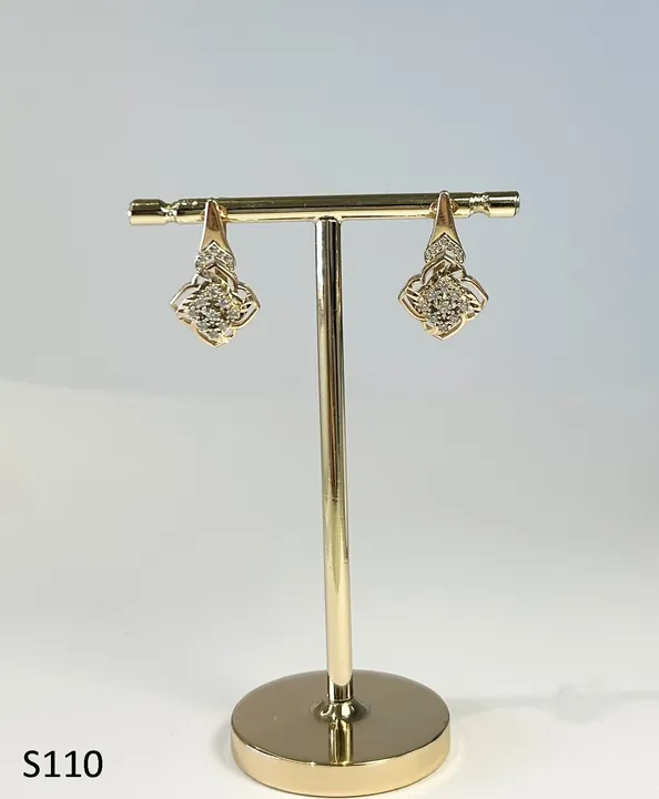 Серьги S110 из золота