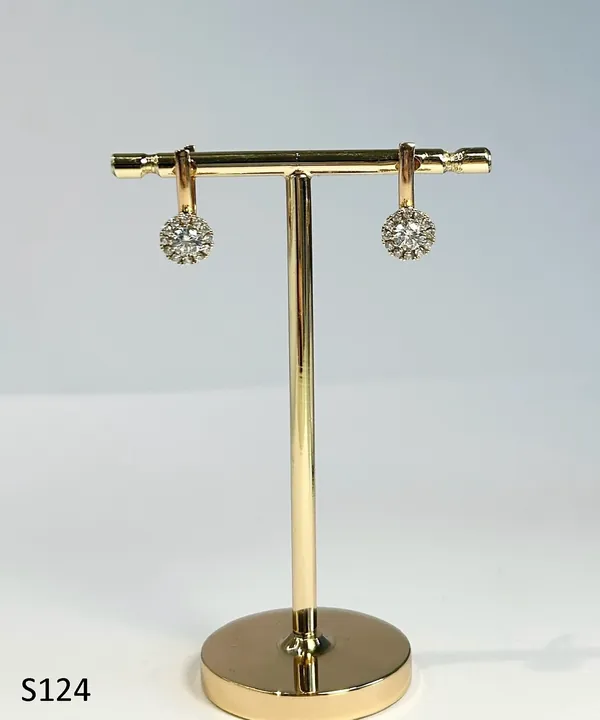 Серьги S124 из золота