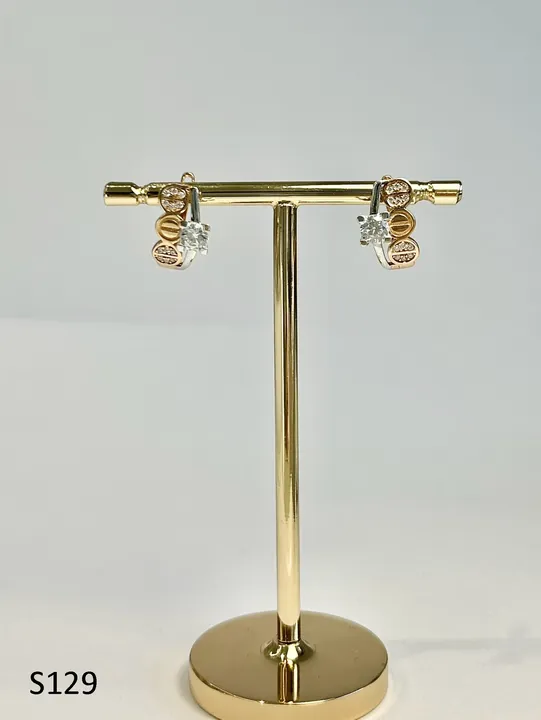 Серьги S129 из золота