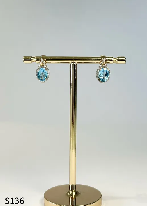 Серьги S136 из золота
