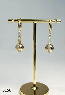 Серьги S156 из золота