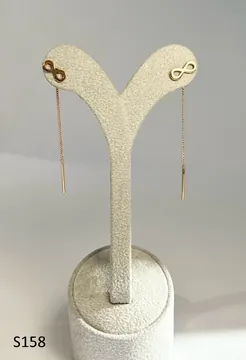 Серьги S158 из золота
