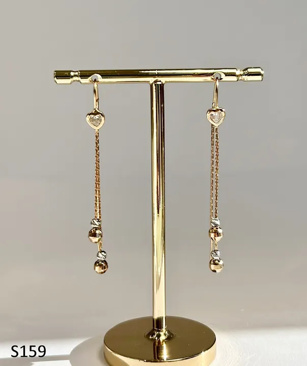 Серьги S159 из золота