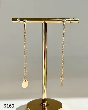 Серьги S160 из золота