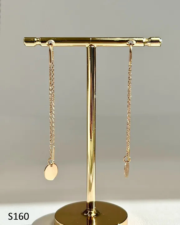 Серьги S160 из золота