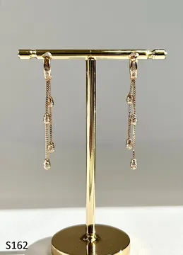 Серьги S162 из золота