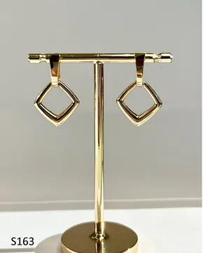 Серьги S163 из золота
