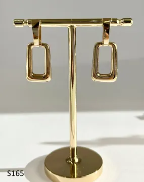 Серьги S165 из золота