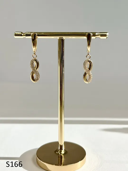 Серьги S166 из золота