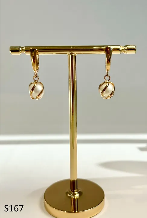 Серьги S167 из золота