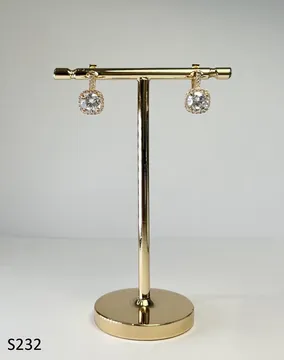 Серьги S232 из золота