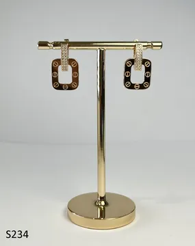 Серьги S234 из золота