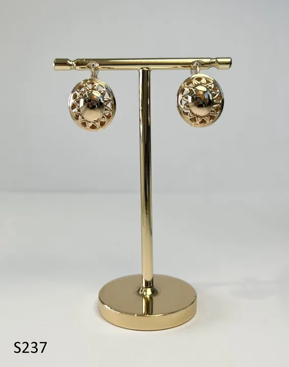 Серьги S237 из золота