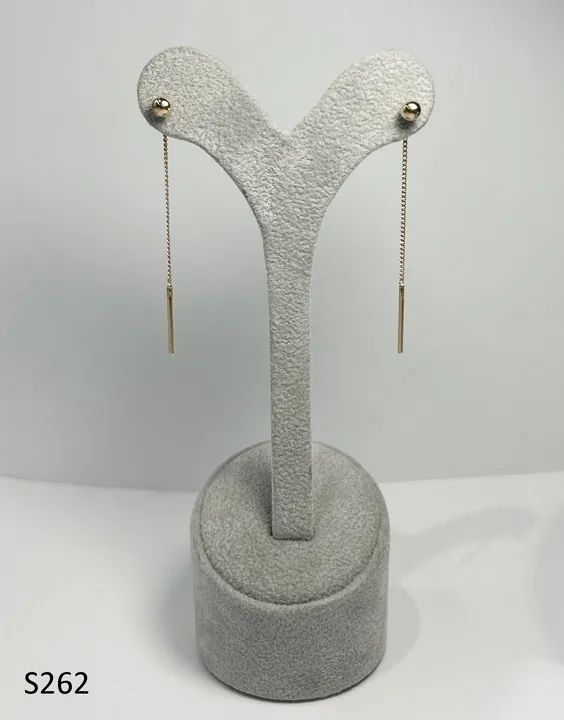 Серьги S262 из золота