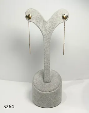 Серьги S264 из золота
