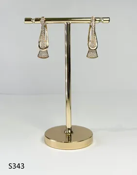 Серьги S343 из золота