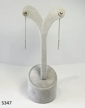 Серьги S347 из золота