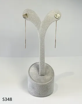 Серьги S348 из золота