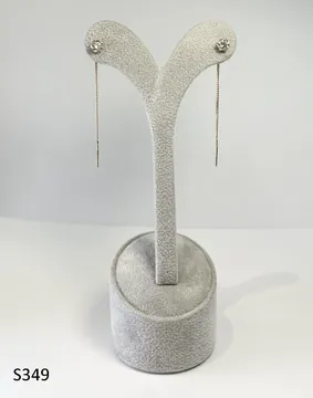 Серьги S349 из золота