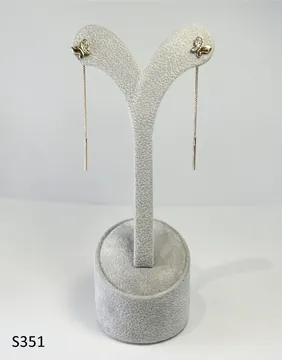Серьги S351 из золота