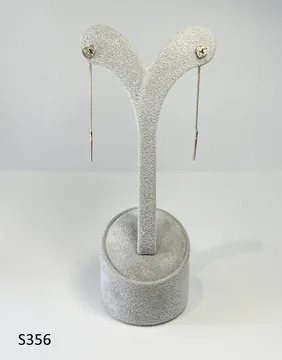 Серьги S356 из золота