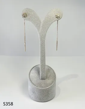 Серьги S358 из золота