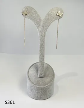 Серьги S361 из золота