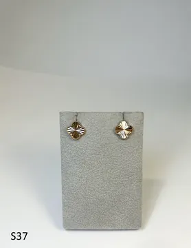 Серьги S37 из золота