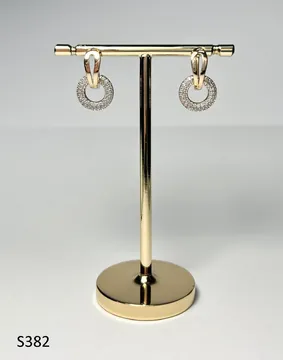 Серьги S382 из золота