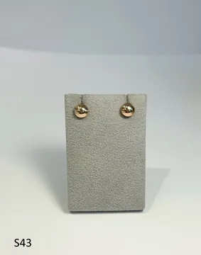 Серьги S43 из золота