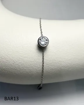 Bracelet BAR1З in silver