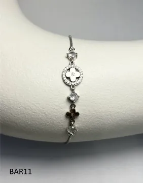 Bracelet BAR11 in silver