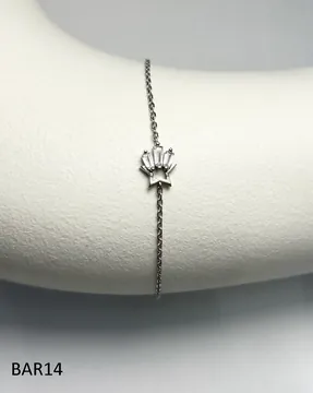 Bracelet BAR14 in silver