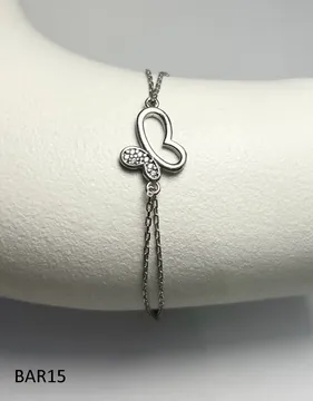 Bracelet BAR15 in silver