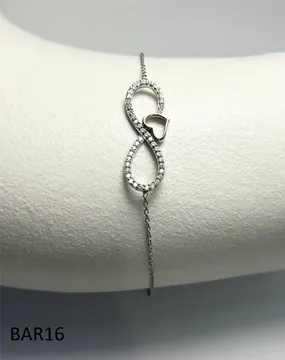 Bracelet BAR16 in silver