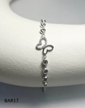Bracelet BAR17 in silver