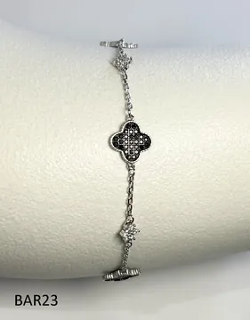 Bracelet BAR2З in silver