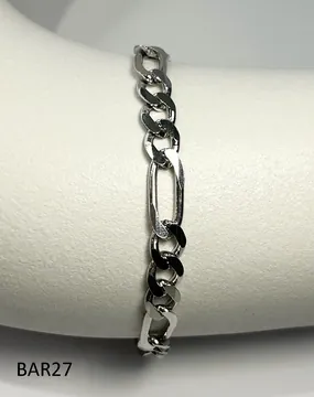 Bracelet BAR27 in silver