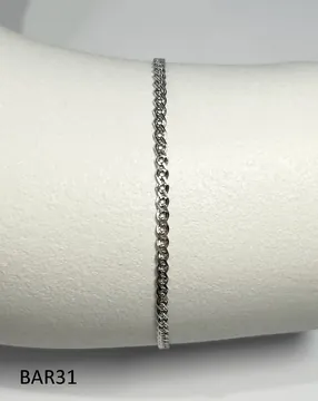 Bracelet BAR31 in silver