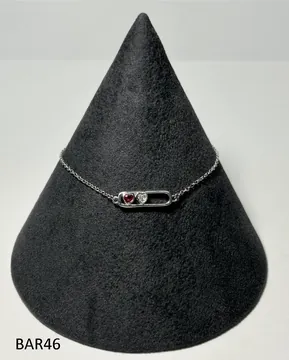 Bracelet BAR46 in silver