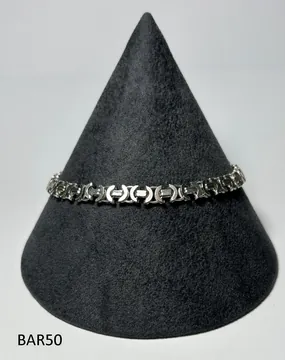 Bracelet BAR50 in silver