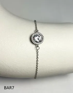Bracelet BAR7 in silver