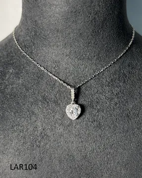 Chain LAR104 in silver