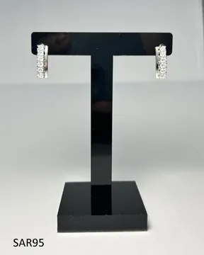Серьги SAR95 из серебра